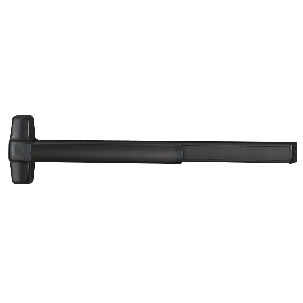 Von Duprin Concealed Vertical Rod Exit Devices Black Anodized Aluminum EL9848EO-F 4 315