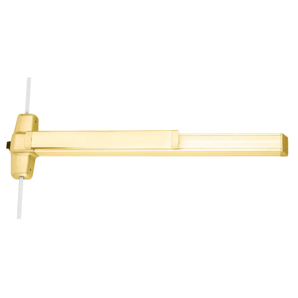Von Duprin Delayed Egress Exit Device Bright Brass CXA9957EO 4 3 RGO Von Duprin Delayed Egress Exit Device Bright Brass CXA9957EO 4 3 RGO