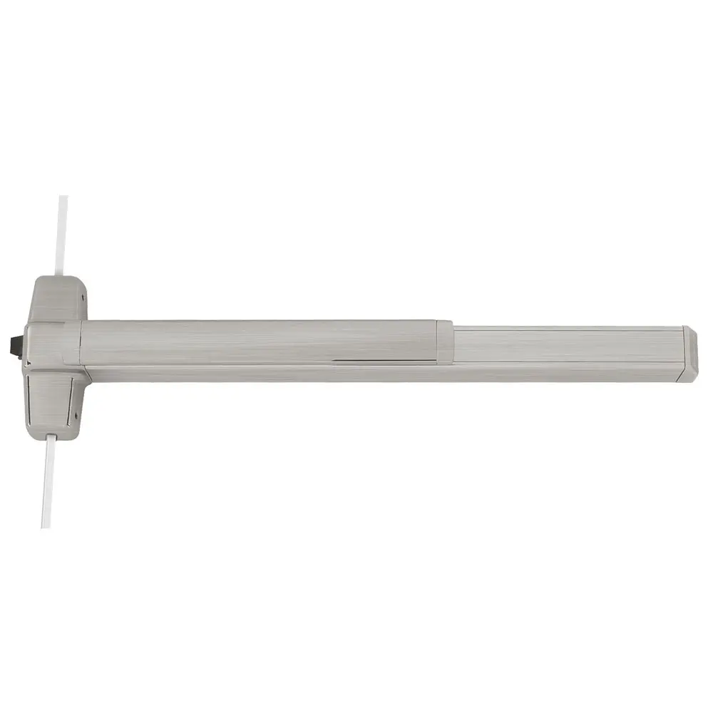 Von Duprin Three-Point Locking Exit Devices Satin Nickel Plated Clear Coated LD9857EO 4 US15 Von Duprin Three-Point Locking Exit Devices Satin Nickel Plated Clear Coated LD9857EO 4 US15