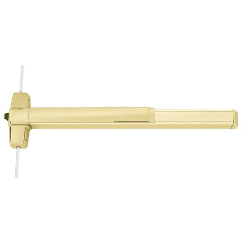 Von Duprin Three-Point Locking Exit Devices Satin Brass Von Duprin Three-Point Locking Exit Devices Satin Brass