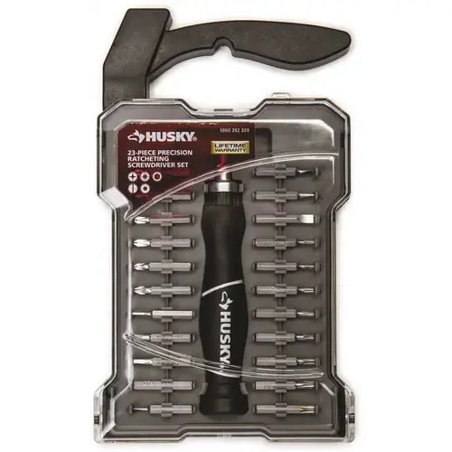 Ratcheting Precision Screwdriver Set Black Ratcheting Precision Screwdriver Set Black