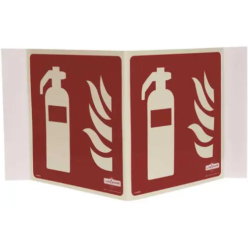 Lumaware Illuminating Fire Extinguisher Panoramic Sign