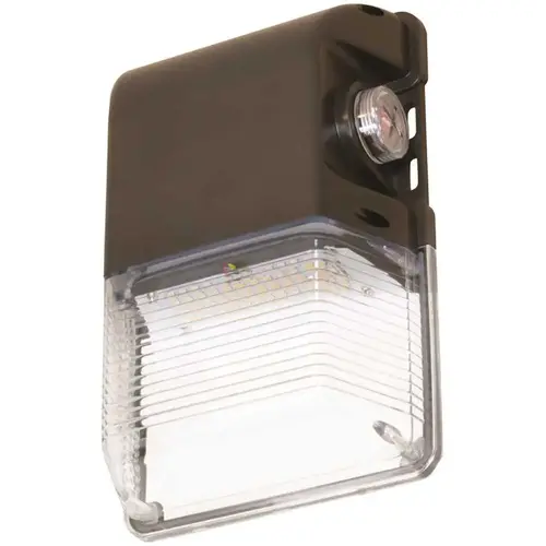 50-Watt/70- Watt Equivalent Integrated LED Brown Wet Rated Wall Pack Light 3000K/4000K/5000K 50-Watt/70- Watt Equivalent Integrated LED Brown Wet Rated Wall Pack Light 3000K/4000K/5000K