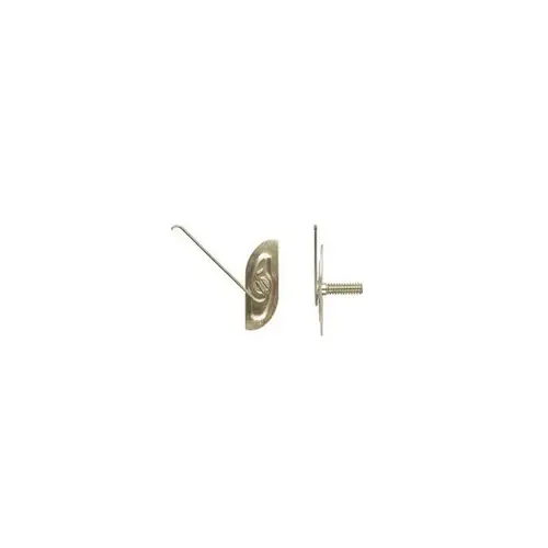 345MT Universal Molding Clip, #10 - 24 TPI x 3/4 in L Screw 345MT Universal Molding Clip, #10 - 24 TPI x 3/4 in L Screw