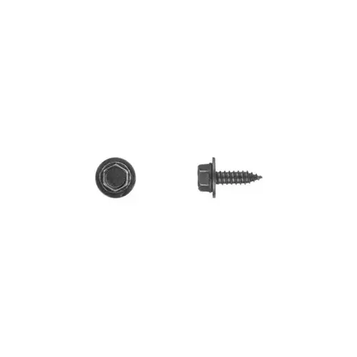 5950MT Hex Head Sems Sheet Metal Screw, M6.3 x 1.81 mm x 20 mm L x 10 mm Hex Head, Black 5950MT Hex Head Sems Sheet Metal Screw, M6.3 x 1.81 mm x 20 mm L x 10 mm Hex Head, Black