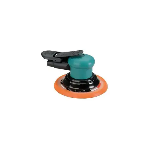 59040 Random Orbital Sander, 6 in, 12000 rpm, 0.25 hp, 14 scfm, 90 psi, 1/4 in NPT