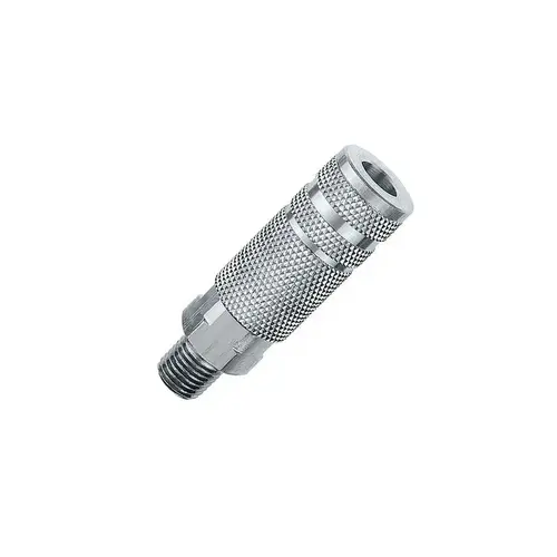 13-424 Carded Lincoln Coupler, 1/4 in, MNPT, Steel