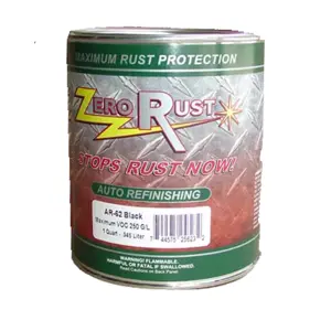 ZeroRust AR-61GA-CA AR-61GA-CA High Solid Zero Rust Primer, 1 gal Aerosol Can, Gray