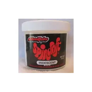 METFLAKE COMPANY 43704 IRIDESCENT SPINDRIFT 4OZ;.008X.008