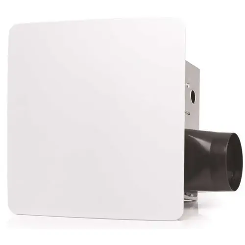 110 CFM Easy Installation Bathroom Exhaust Fan with Humidity Sensing White