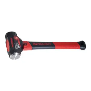 Razor-Back 3111000 Sledge Hammer 4 lb Steel 15" Fiberglass Handle