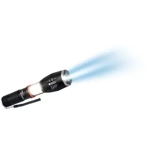 Pro-4 4967 Tactical Flashlight w/COB Lantern Tactical 300 lm Black LED AAA Battery Black