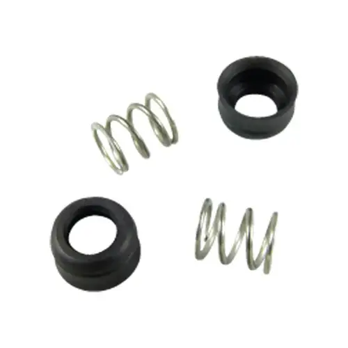 Seat and Spring Repair Kit, Faucet, Plastic/Rubber/Stainless Steel, For: Delta Delux Two Handle Faucets - pack of 2 Seat and Spring Repair Kit, Faucet, Plastic/Rubber/Stainless Steel, For: Delta Delux Two Handle Faucets - pack of 2