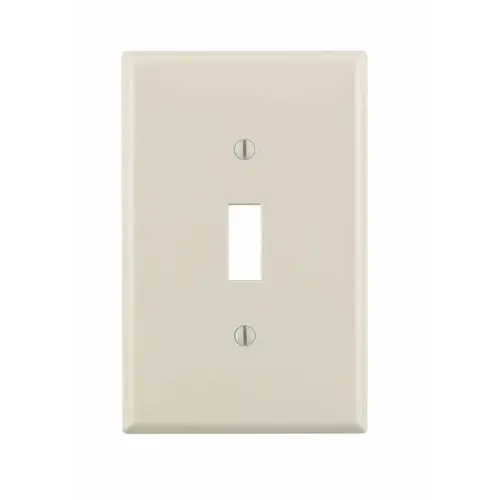 Wall Plate Almond 1 gang Nylon Toggle Almond Wall Plate Almond 1 gang Nylon Toggle Almond