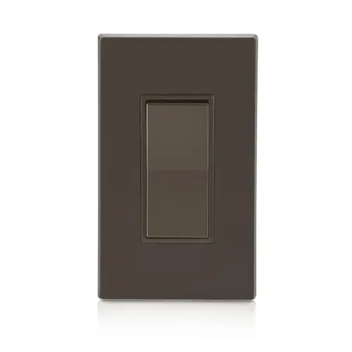 Switch Decora 15 amps Single Pole Rocker Brown Brown Switch Decora 15 amps Single Pole Rocker Brown Brown
