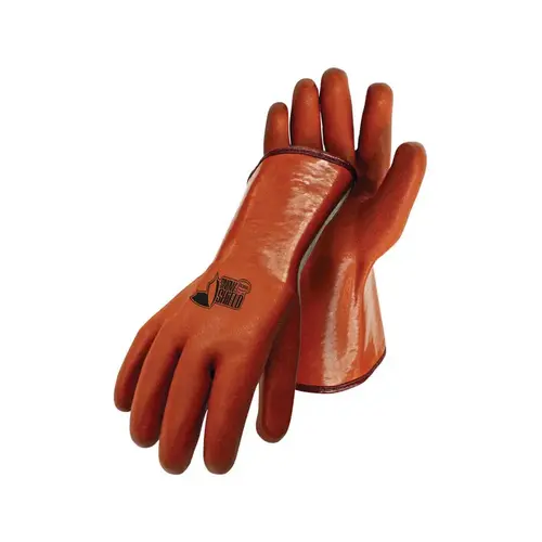 Snow Shield Insulated Driver Gloves, Men's, L, Open Cuff, Orange Snow Shield Insulated Driver Gloves, Men's, L, Open Cuff, Orange