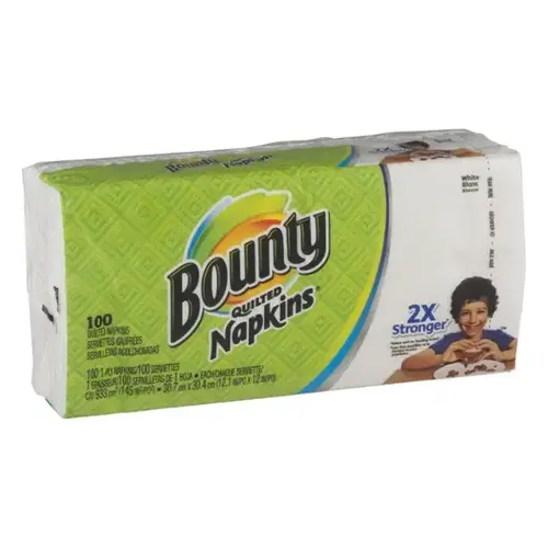 PAPER BOUNTY NAPKINS 100 COUNT PAPER BOUNTY NAPKINS 100 COUNT