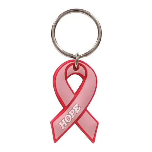 Key Chain Breast Cancer Awareness Plastic Pink Pink Key Chain Breast Cancer Awareness Plastic Pink Pink