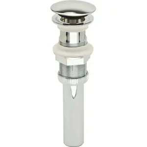 DecoDrain PF0717-CH Push Pop-Up Drain 1-1/4" D Plastic