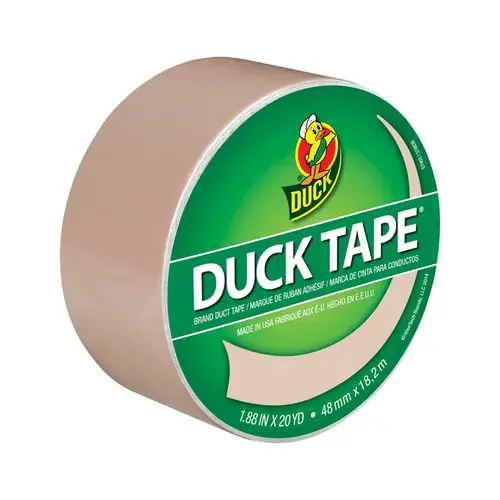 Duck Tape 1.88 In. x 20 Yd. Colored Duct Tape, Beige