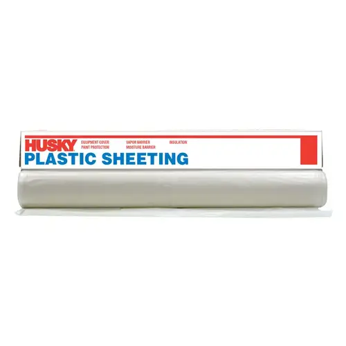 Painter's Sheeting, 400 ft L, 12 ft W, Clear