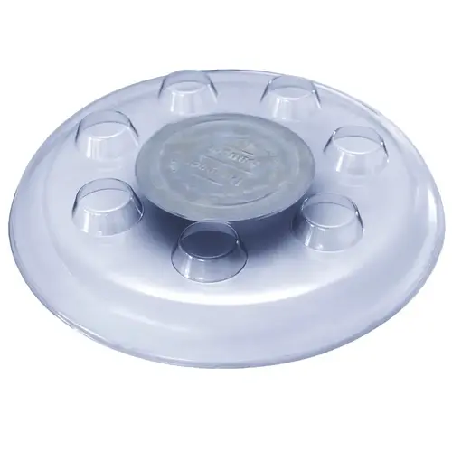 Plant Saucer Carpet Saver 10" D Plastic Clear Clear Plant Saucer Carpet Saver 10" D Plastic Clear Clear