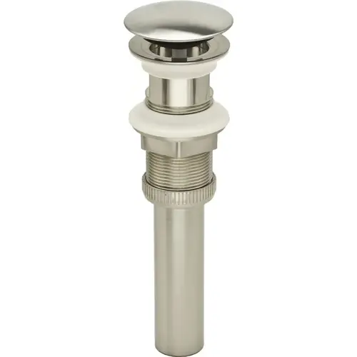 Push Pop-Up Drain 1-1/4" D Plastic