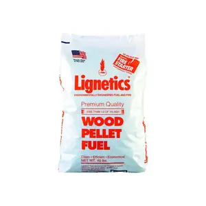 Lignetics FG10 Premium Wood Pellet Fuel, 40 Lbs.
