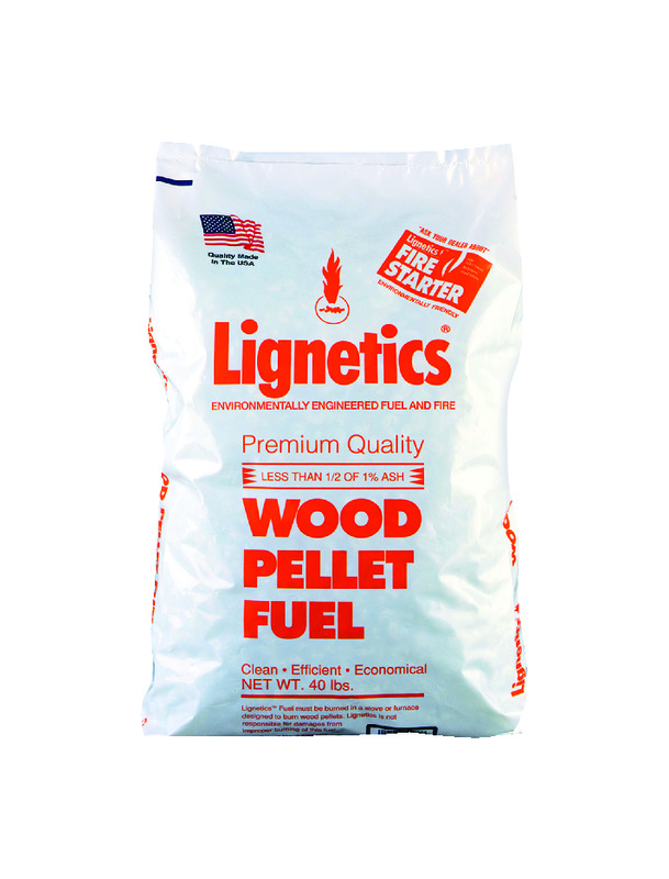 Lignetics FG10 Premium Wood Pellet Fuel, 40 Lbs.