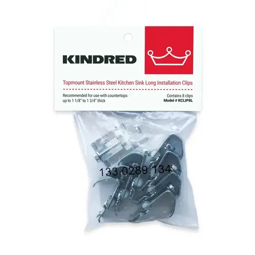 Sink Clips Kindred Stainless Steel