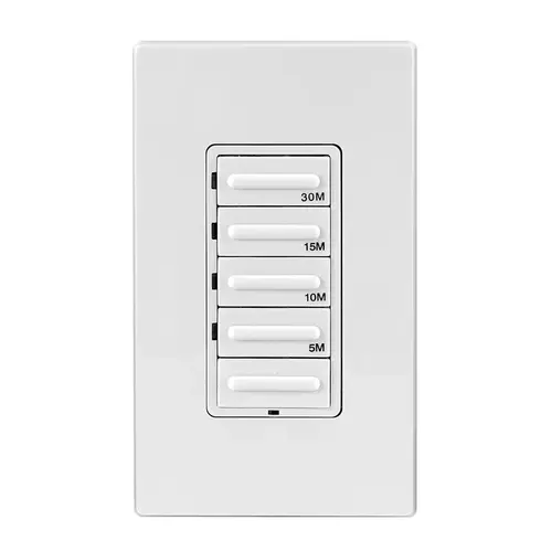 Countdown Timer Decora Indoor 120 V White White