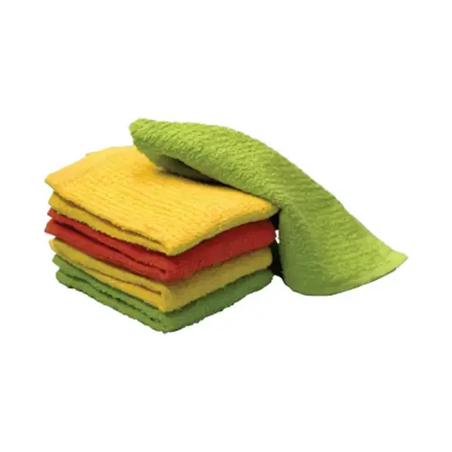 Bar Mop Dish Cloth Warm Assorted Cotton Solid Warm Assorted
