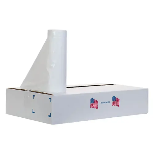 Trash Can Liners ST-Series 16 gal Twist Tie 500 pk 0.6 mil White Trash Can Liners ST-Series 16 gal Twist Tie 500 pk 0.6 mil White