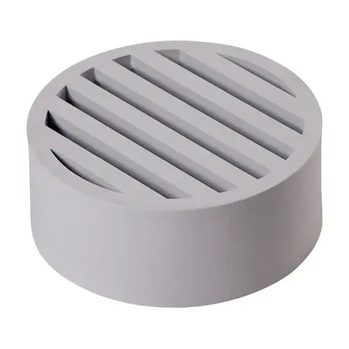 Drain Grate 3" White Round Plastic White Drain Grate 3" White Round Plastic White