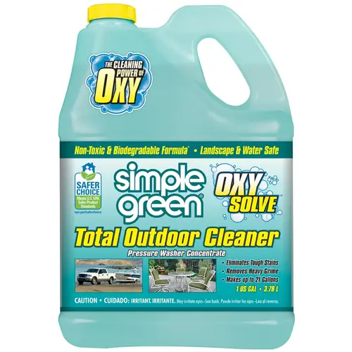 Multi-Surface Cleaner Oxy Solve Non-Scented Scent Concentrated Liquid 1 gal - pack of 4 Multi-Surface Cleaner Oxy Solve Non-Scented Scent Concentrated Liquid 1 gal - pack of 4