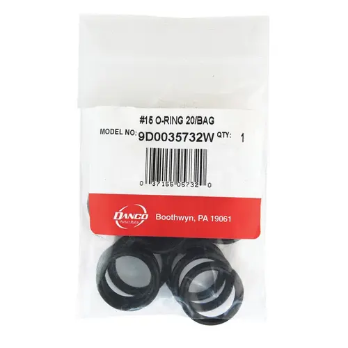 O-Ring 1" D X 3/4" D Rubber Black O-Ring 1" D X 3/4" D Rubber Black