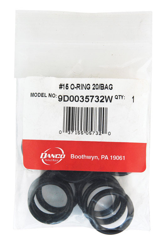 Danco 35732W O-Ring 1" D X 3/4" D Rubber Black