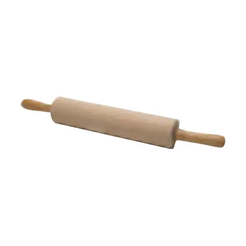 Rolling Pin 17.5" L X 2.25" D Wood Natural Natural Rolling Pin 17.5" L X 2.25" D Wood Natural Natural