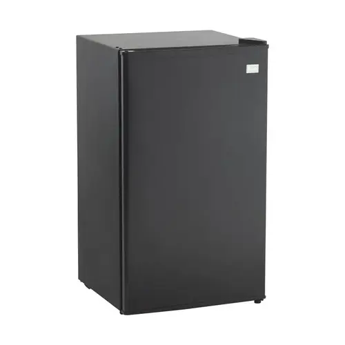 Compact Refrigerator 3.3 cu ft Black Stainless Steel 110 W Black