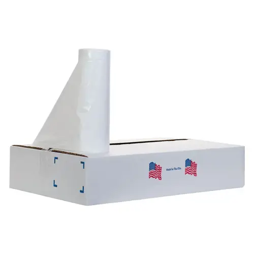 Trash Can Liners ST-Series 55 gal Twist Tie White Trash Can Liners ST-Series 55 gal Twist Tie White