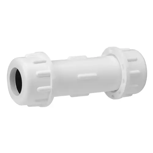 Repair Coupling Schedule 40 2-1/2" Compression T X 2-1/2" D Compression PVC Repair Coupling Schedule 40 2-1/2" Compression T X 2-1/2" D Compression PVC