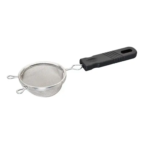 Mesh Strainer Silver/Black Aluminum Silver/Black Mesh Strainer Silver/Black Aluminum Silver/Black
