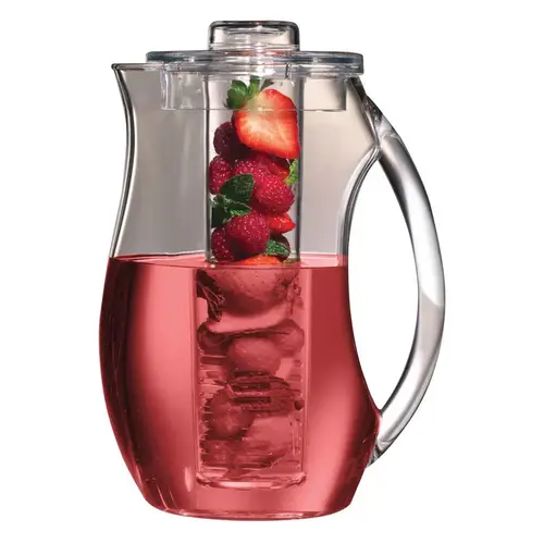Fruit Infusion Pitcher 92 oz Clear Acrylic Clear Fruit Infusion Pitcher 92 oz Clear Acrylic Clear