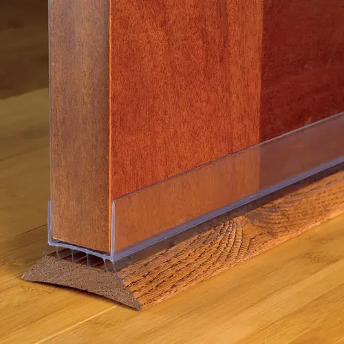 Door Bottom Cinch Clear Rubber For Slide-On 36" L X 1-3/4" Clear Door Bottom Cinch Clear Rubber For Slide-On 36" L X 1-3/4" Clear