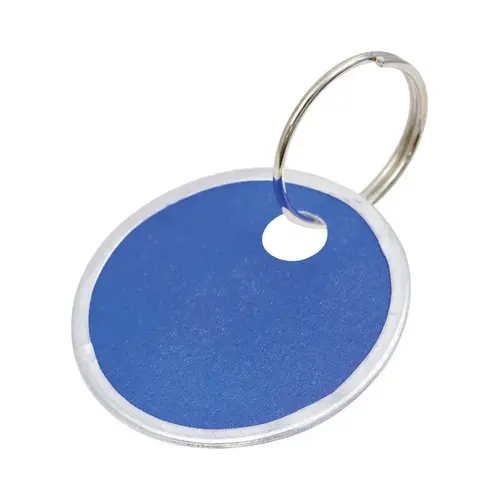 Key Ring 1-1/4" D Metal Multicolored Labeling/ID Multicolored Key Ring 1-1/4" D Metal Multicolored Labeling/ID Multicolored