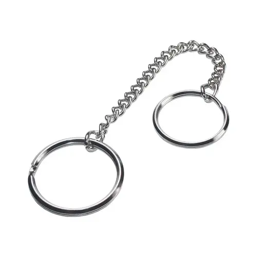 Key Chain Metal Silver Belt Hooks/Pocket Chains Silver - pack of 5 Key Chain Metal Silver Belt Hooks/Pocket Chains Silver - pack of 5