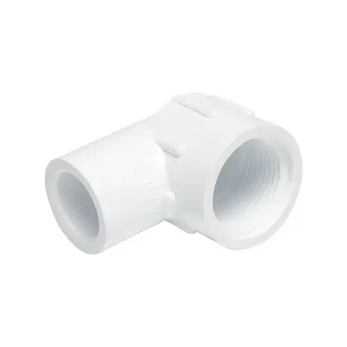 90 Degree Street Elbow Schedule 40 1/2" Spigot X 1/2" D FIPT PVC
