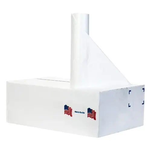 Trash Can Liners 55 gal Twist Tie 200 pk 0.66 mil Clear Trash Can Liners 55 gal Twist Tie 200 pk 0.66 mil Clear