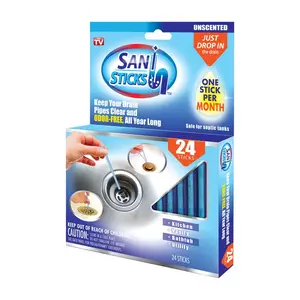 Sani Sticks 40616 Deodorizing Multi-Purpose Cleaner No Scent Concentrated Stick 24 pk