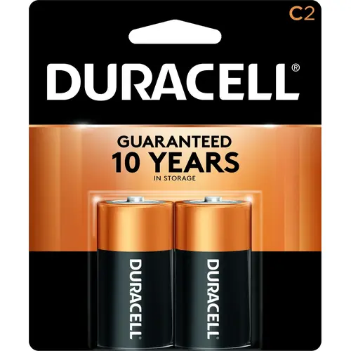 BATTERY DURACELL COPPERTOP AA TWO PACK
